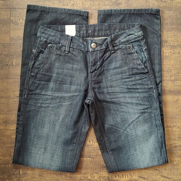New With Tag G-Star Raw Denim Size 25x34 Gate Slacks Women's 100% Cotton Jeans - Picture 1 of 12